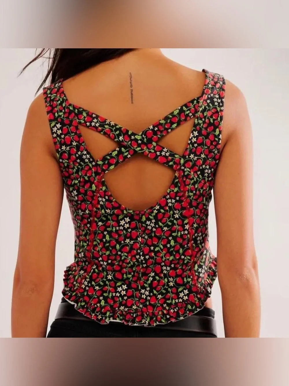 Free People Bustier Crop Top